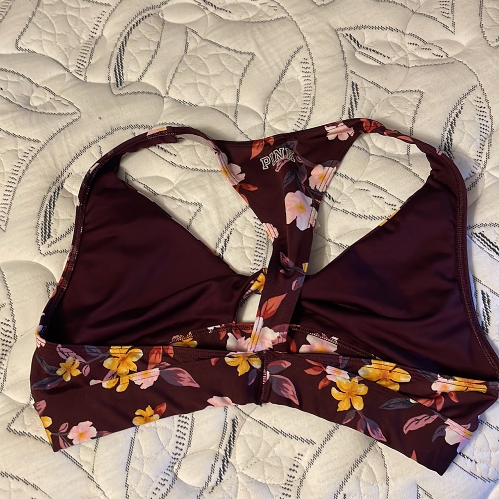 Pink Victoria’s Secret sports bra - Picture 2 of 2